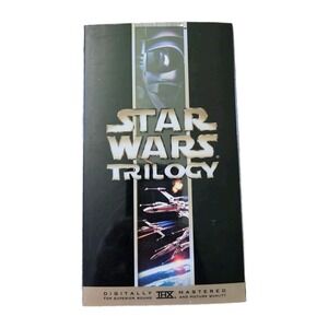 Star Wars IV V VI Trilogy VHS Special Edition Episode II Footage Vintage 2000